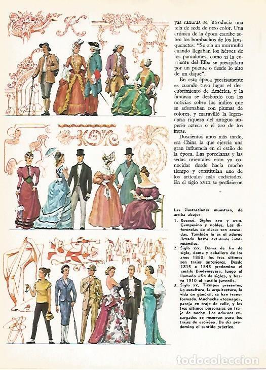 Cartes Postales: LAMINA 16241: Rococo, siglo XIX y siglo XX - Varios