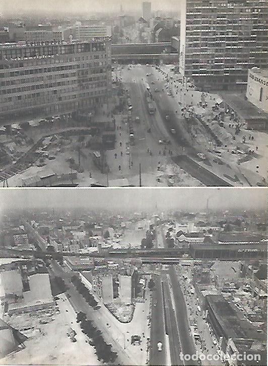 Cartes Postales: LAMINA 16115: Reconstruccion de Berlin despues de la Segunda Guerra Mundial - Varios