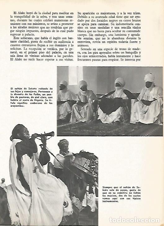 Postcards: LAMINA 16145: Sultan de Sokoto de la dinastia Fulbe, Nigeria - Varios