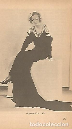Postales: LAMINA 16011: Greta Garbo en Inspiracion - Varios