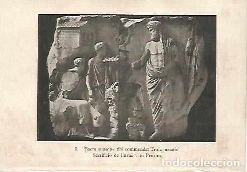 Postkarten: LAMINA 15994: Sacrificio de Eneas a los Penates - Virgilio