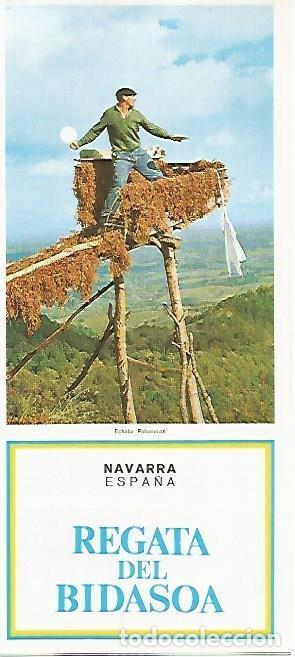 Postales: LAMINA 16077: Prospecto de la Regata del Bidasoa - Varios