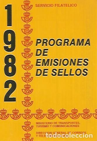 Postales: LAMINA 16056: Programa de emisiones de sellos - Varios