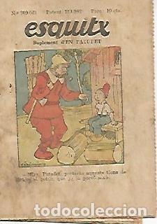 Postales: LAMINA 15997: Esquitx, suplement d'En Patufet, n&ordm; 209 - Varios