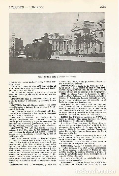 Postkarten: LAMINA VOX 16863: Palacio de Justicia de Lima, Peru - Varios