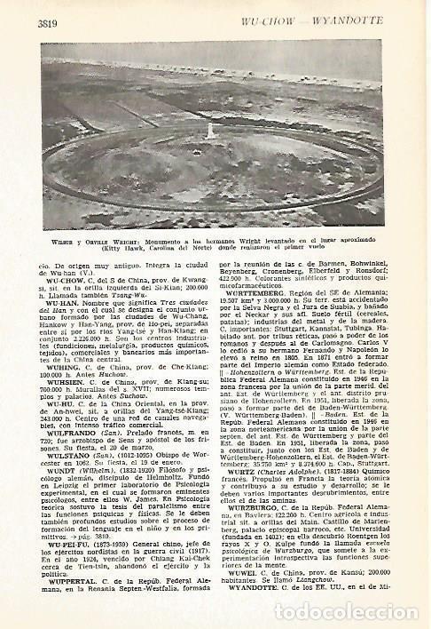 Cartes Postales: LAMINA VOX 16803: Monumento a los hermanos Wright en Carolina del Norte - Varios