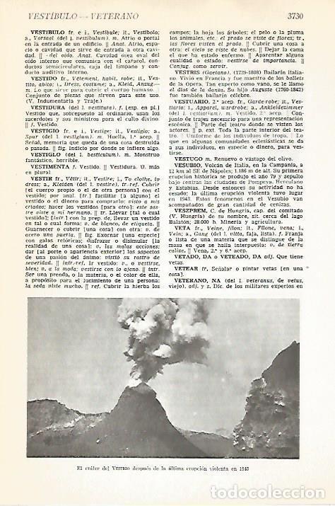 Postkarten: LAMINA VOX 16772: Crater del Vesubio - Varios