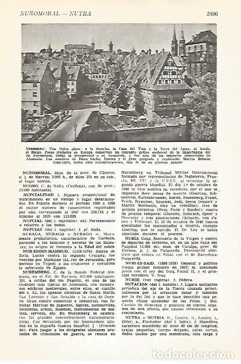 Postkarten: LAMINA VOX 16997: Calles de Nuremberg, Alemania - Varios