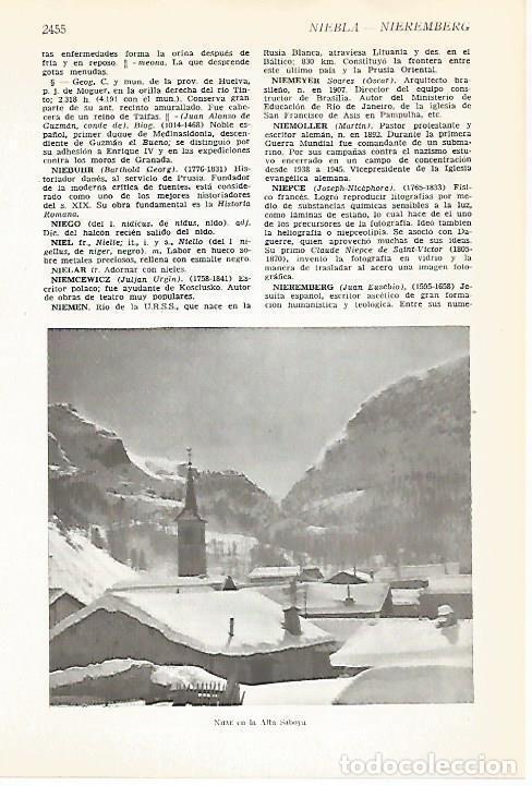 Postkarten: LAMINA VOX 16980: Nieve en la Alta Saboya - Varios