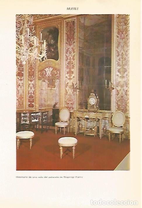 Postkarten: LAMINA VOX 16955: Sala del Palacete de Stupinigi, Turin - Varios