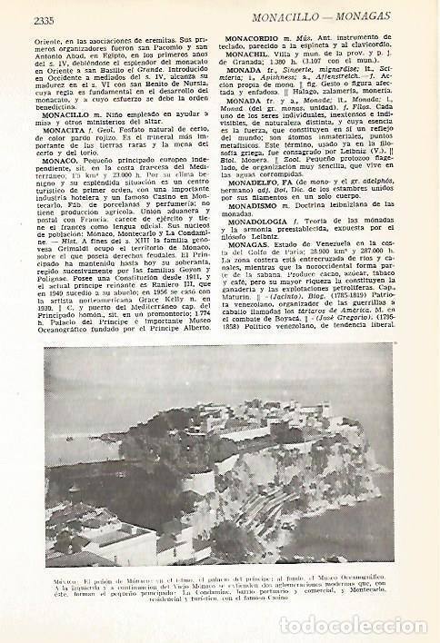 Postkarten: LAMINA VOX 16941: El pe&ntilde;on de Monaco - Varios