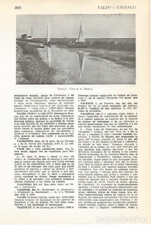 Postkarten: LAMINA VOX 16754: Vista de la Albufera de Valencia - Varios