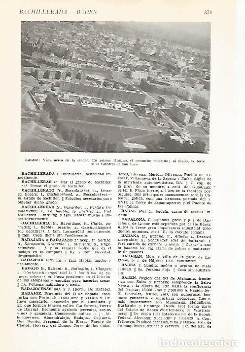 Postkarten: LAMINA VOX 16589: Vista aerea de Badajoz - Varios