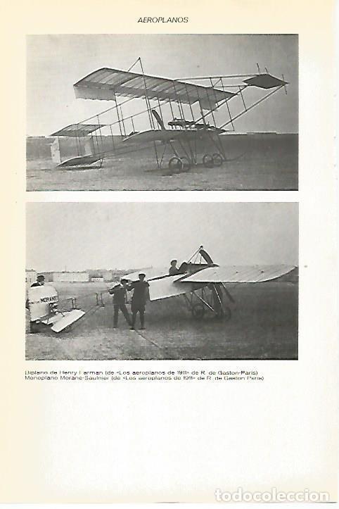 Cartoline: LAMINA VOX 16514: Aviones de Henry Farman y Morane Sauinier - Varios
