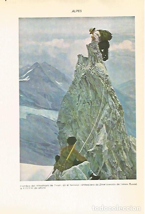 Cartoline: LAMINA VOX 16543: Cumbre del Rhothorn de Zinai - Varios