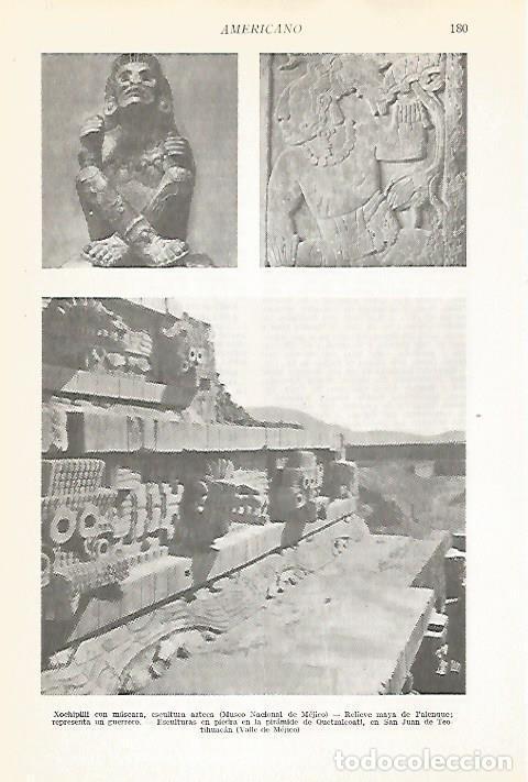 Postais: LAMINA VOX 16546: Arte precolombino de Mexico - Varios