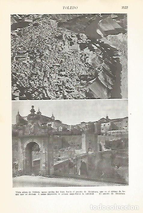 Postais: LAMINA VOX 16714: Vistas de Toledo - Varios