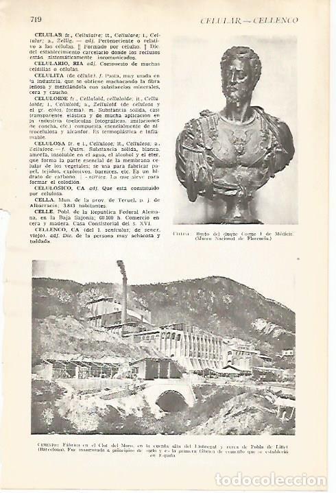 Postais: LAMINA VOX 16658: Fabrica en el Clot del Moro, Barcelona - Varios