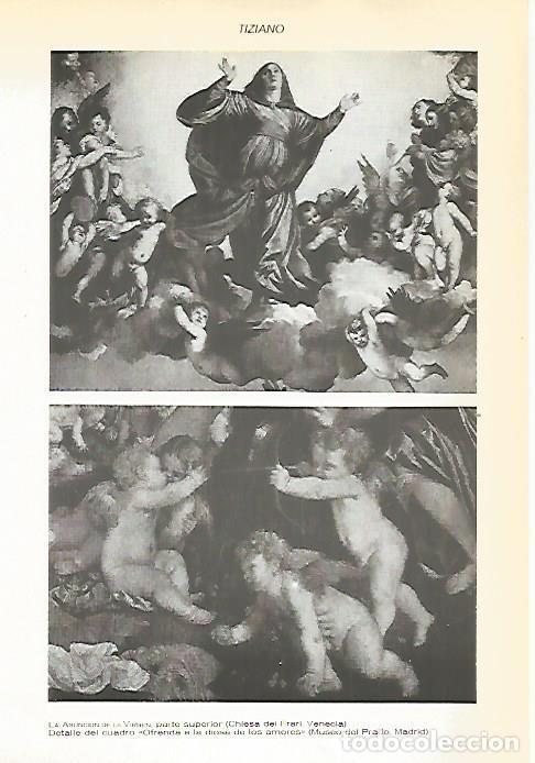 Cartoline: LAMINA VOX 16710: La Asuncion de la Virgen, por Tiziano - Varios