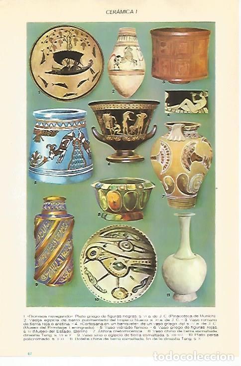 Postkarten: LAMINA VOX 16657: Tipos de ceramica - Varios