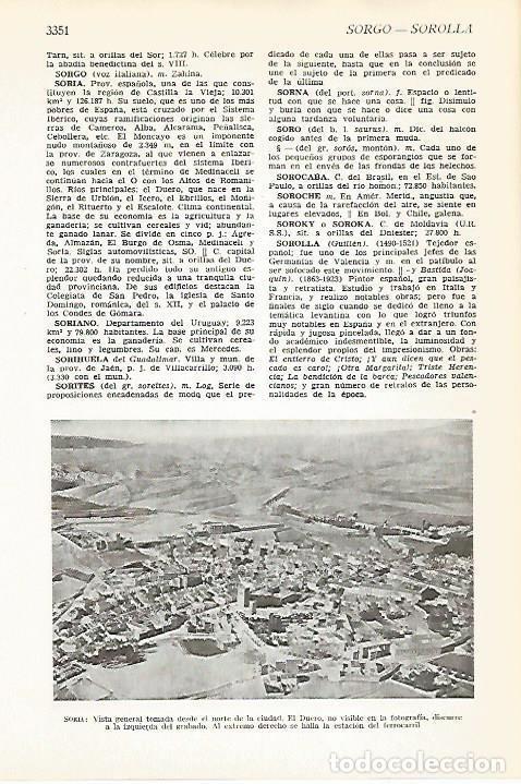 Postkarten: LAMINA VOX 16675: Vista aerea de Soria - Varios