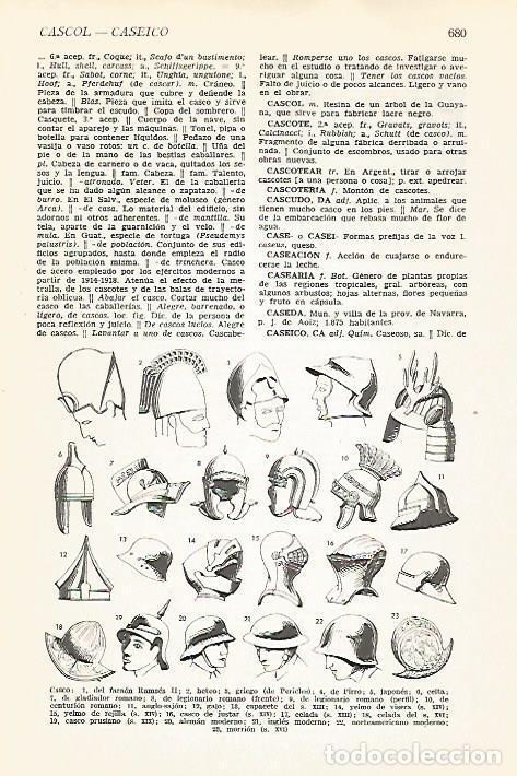 Postkarten: LAMINA VOX 16650: Tipos de casco - Varios