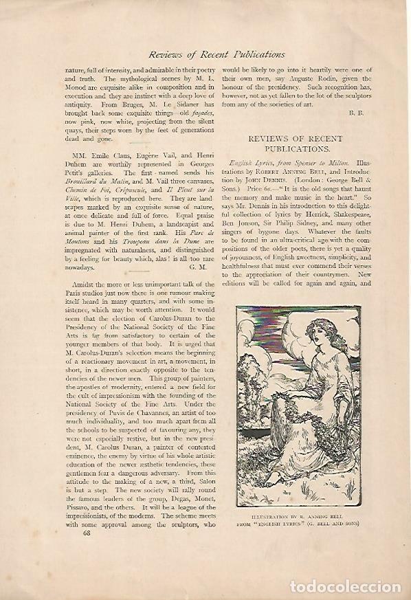 Cartoline: LAMINA 18493: Ilustracion de Anning Bell - NULL