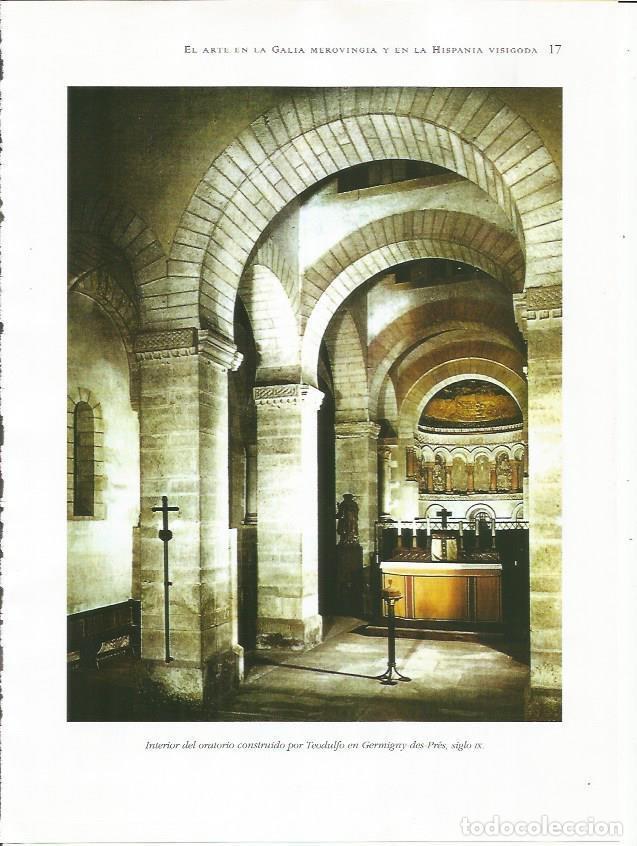 Cartes Postales: LAMINA 18695: Oratorio de Teodulfo en Germigny des Pres - M. Nu&ntilde;ez y T. Perez