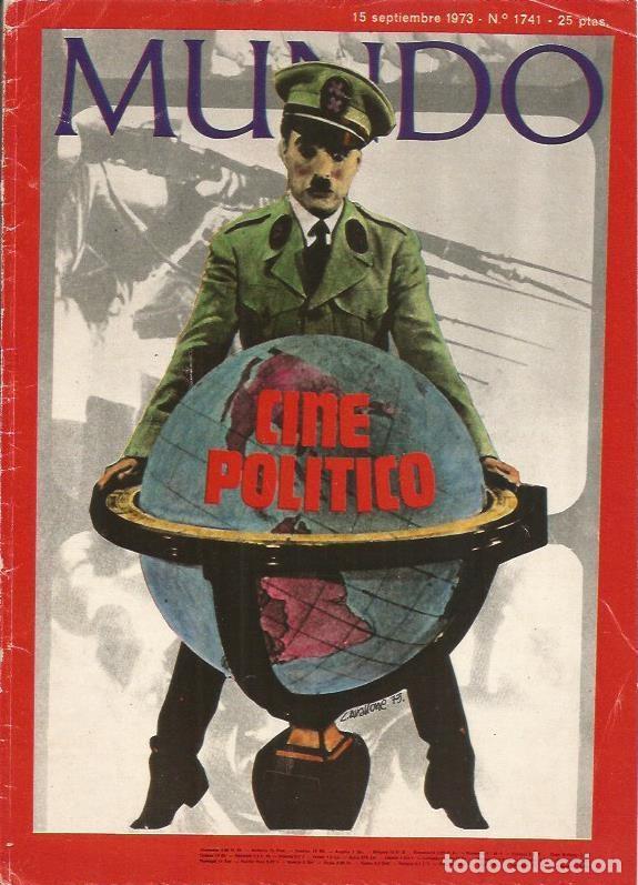 Cartes Postales: LAMINA 18748: Portada y contraportada con publicidad de la revista Mundo numero 1741 de 15 de septie