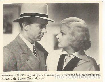 Postales: POSTAL A1009: Lee Tracy y Jean Harlow en Bombshell - Foto 1