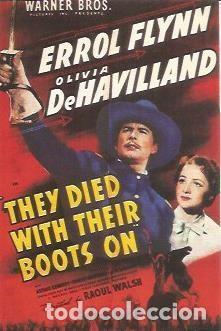 Postales: POSTAL A1044: They died with their boots on - NULL