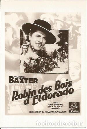 Postkarten: POSTAL A0931: Robin des bois d'Eldorado