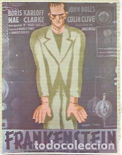 Postkarten: POSTAL A0989: Frankentein