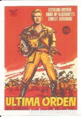 Cartes Postales: POSTAL A1045: Ultima orden - NULL