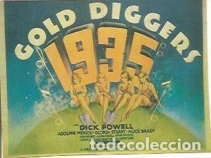 Postais: POSTAL A1179: Gold Diggers 1935