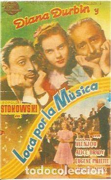 Postais: POSTAL A1129: Loca por la musica