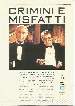 Postcards: POSTAL A1097: Crimini e misfatti