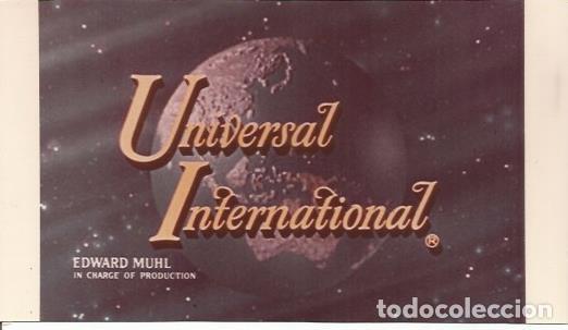 Postcards: POSTAL A0678: Universal International
