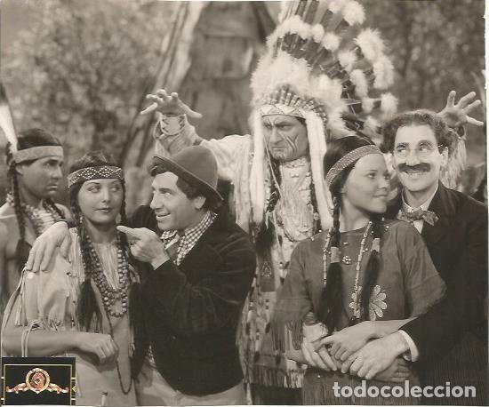 Cartoline: POSTAL A0672: Los Hermanos Marx en el Oeste. Escena - NULL