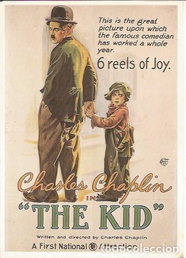 Postales: POSTAL A0737: The Kid, de Chaplin - Foto 1