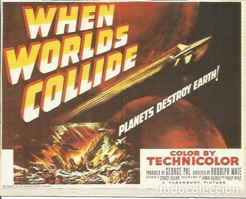 Postcards: POSTAL A0699: When Worlds Collide