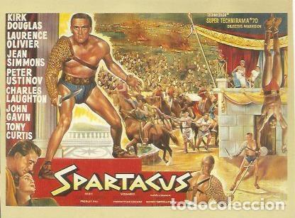 Postais: POSTAL A0886: Cartel de Espartaco