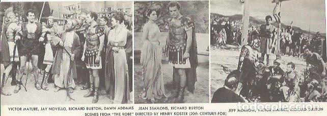 Cartes Postales: POSTAL A0707: Escenas de The Robe - NULL