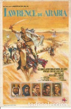 Postales: POSTAL A0787: Lawrence de Arabia. Publicidad cine Las Vegas de Figueres - NULL
