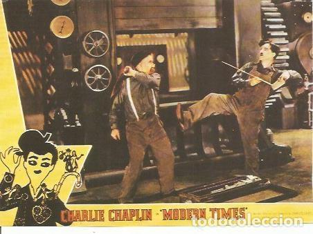 Postales: POSTAL A0798: Modern Times. Charles Chaplin - Foto 1