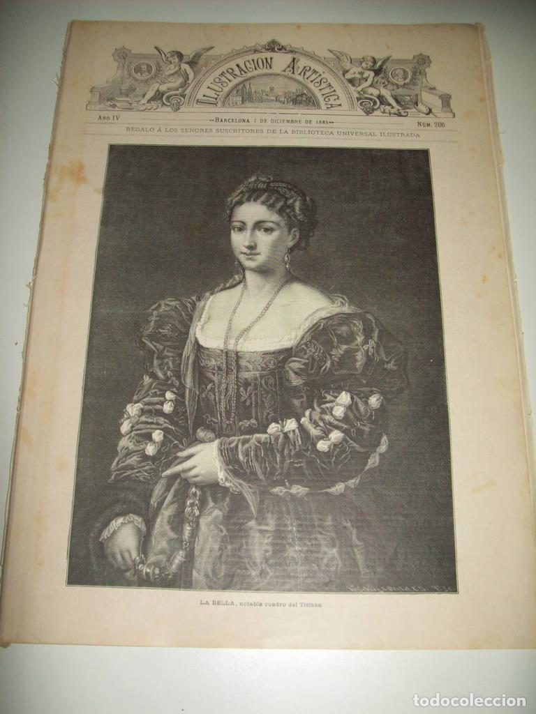 Postales: LAMINA ILUSTRACION ARTISTICA 19849: La bella, por Tiziano - Varios