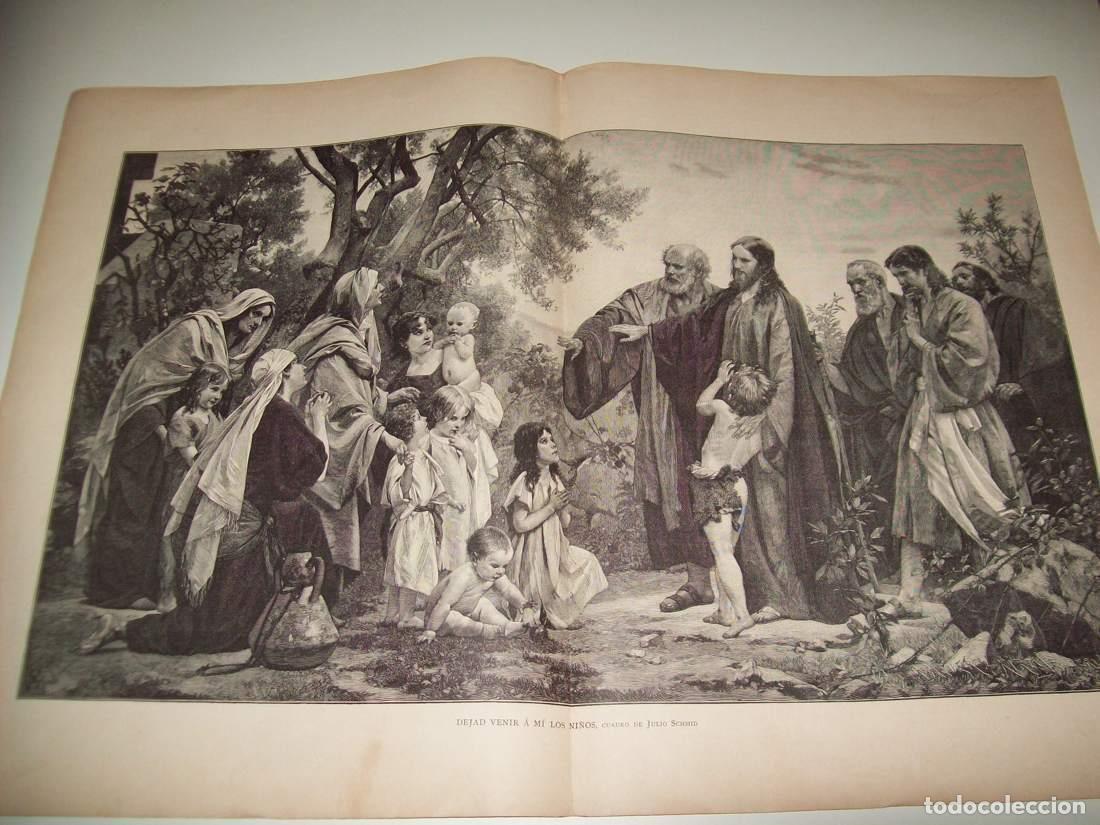 Postkarten: LAMINA ILUSTRACION ARTISTICA 19918: Dejad venir a los ni&ntilde;os, por J. Schmid - Varios