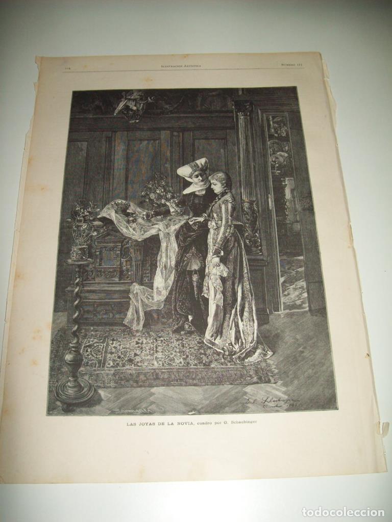 Postales: LAMINA ILUSTRACION ARTISTICA 19701: Las joyas de la novia - Varios