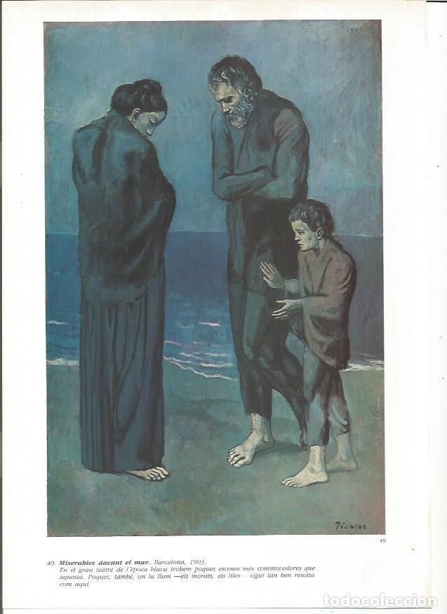 Postales: LAMINA 19369: Miserables delante del mar - Josep Palau i Fabre