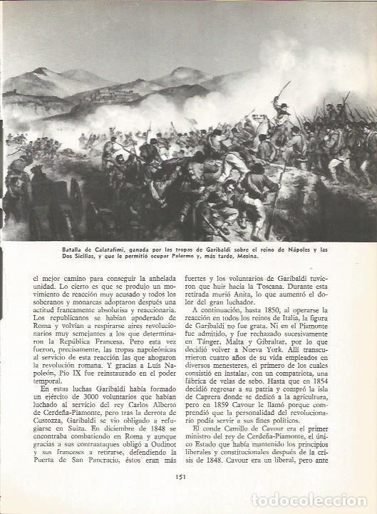 Postcards: LAMINA 19568: Batalla de Calatafimi, ganada por Garibaldi - Jaime Ministral
